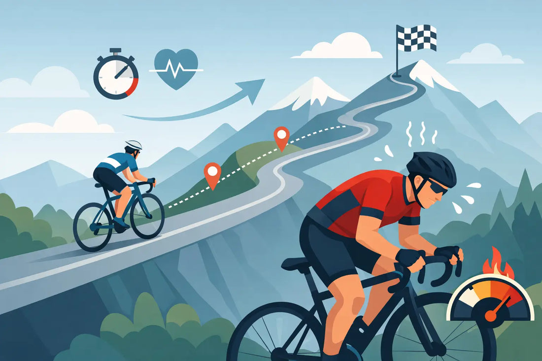 How to Pace Race Climbs Without Blowing Up