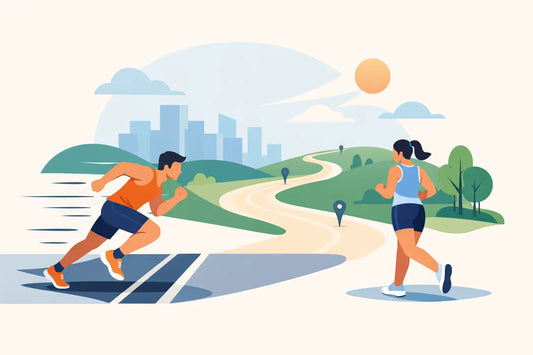 Why Do Runners Start Fast? Control the First Mile