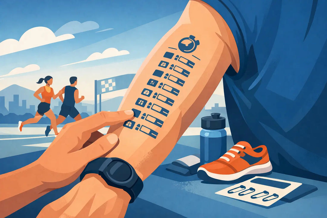 Marathon Pace Tattoo Guide for Race Day