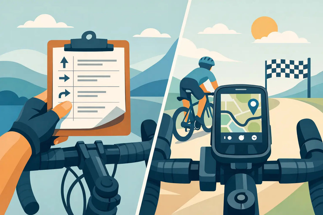 Cue Sheet Versus Bike Computer for Race Day